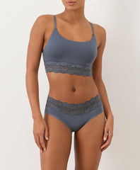 Organic Lace Waist Brief