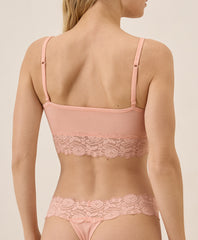 Organic Lace Waist Thong