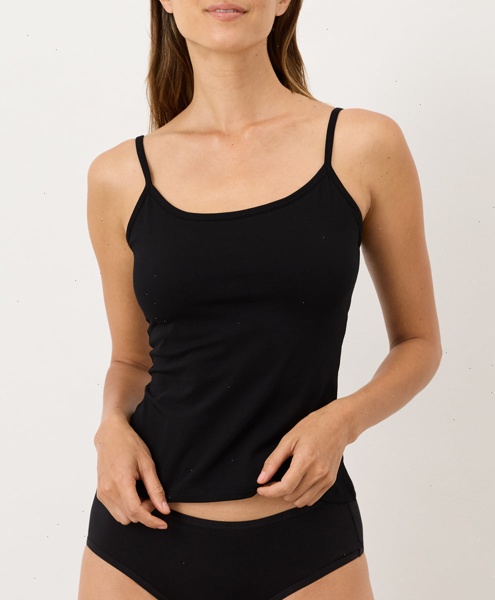 Organic Everyday Shelf Bra Camisole
