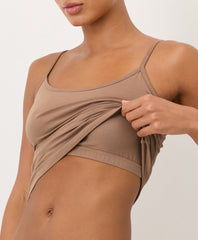 Organic Everyday Shelf Bra Camisole