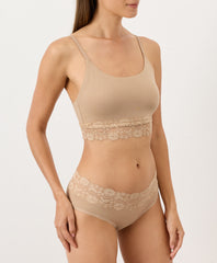 Organic Lace Modern Scoop Bralette