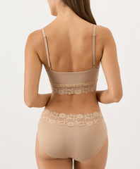 Organic Lace Modern Scoop Bralette 3-Pack